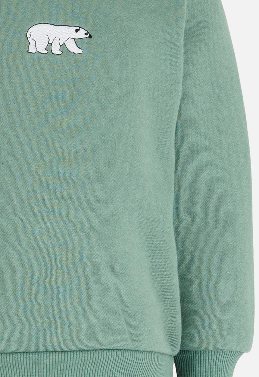 Pop Candy - Boys Crew Neck Khaki Green
