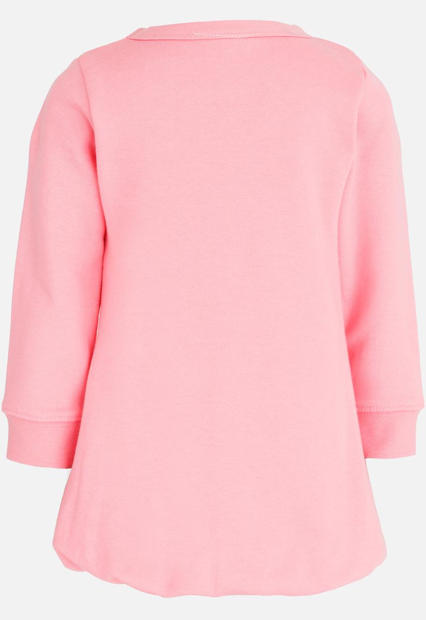 Pop Candy - Girls  Long Sleeve Sweat Top Mid Pink