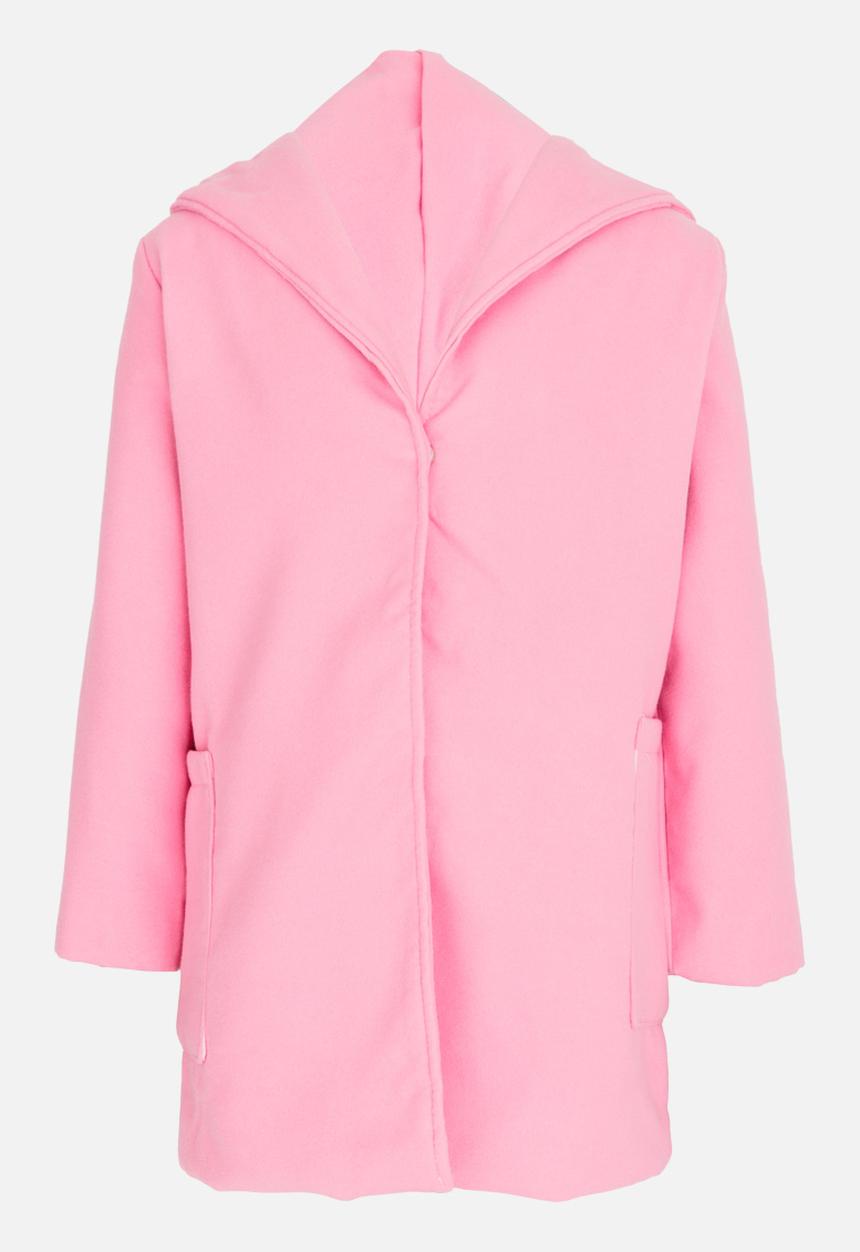 Pop Candy - Girls Hooded Coat Mid Pink