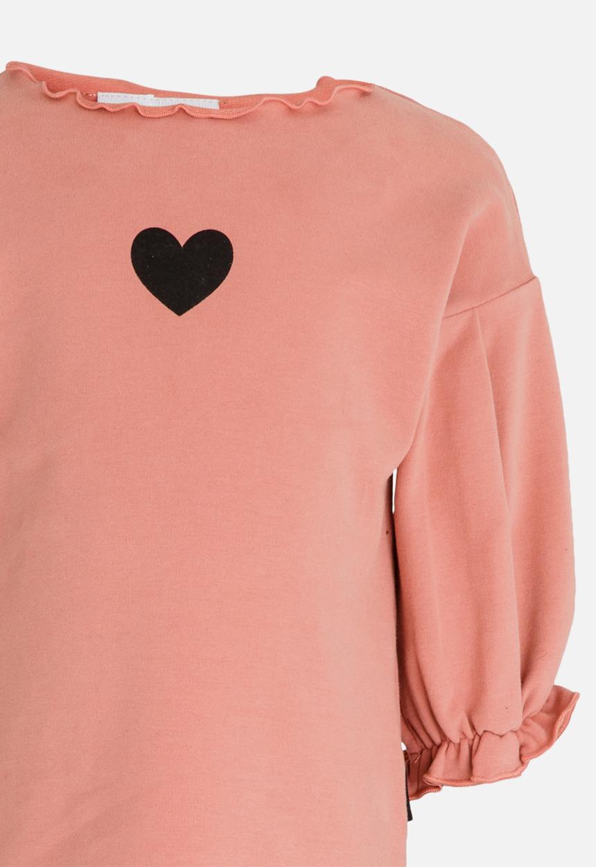 Pop Candy - Long sleeve printed tee - pink