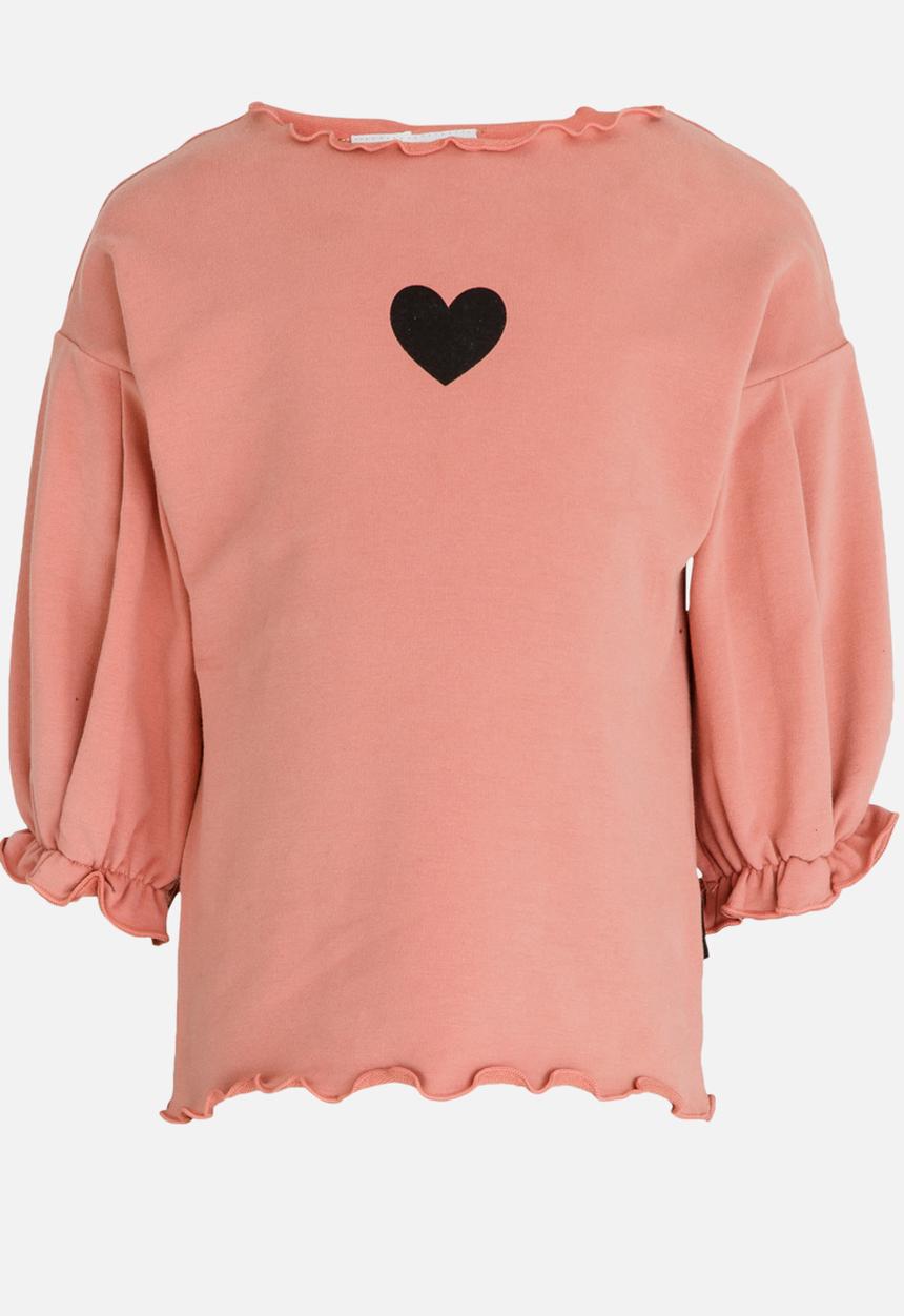 Pop Candy - Long sleeve printed tee - pink