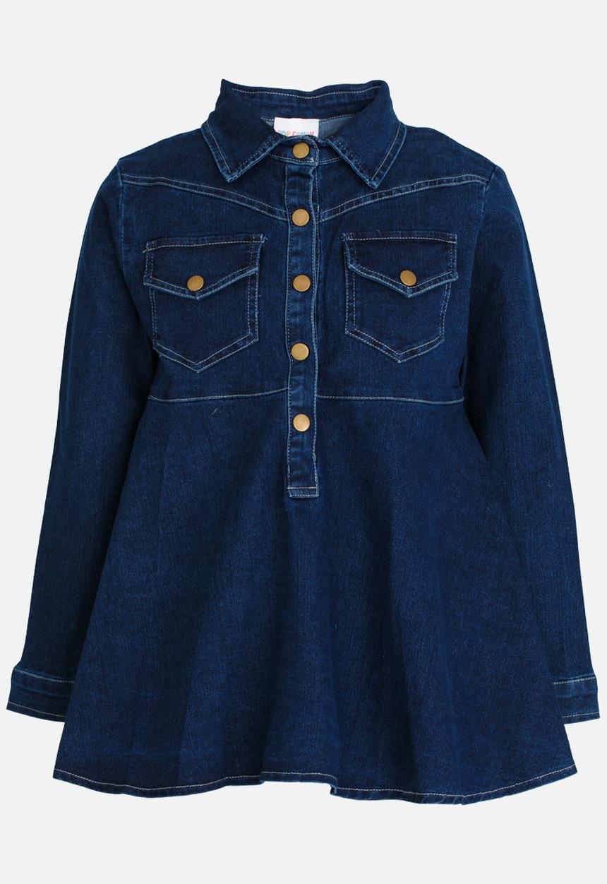 Pop Candy - Denim Dress Blue