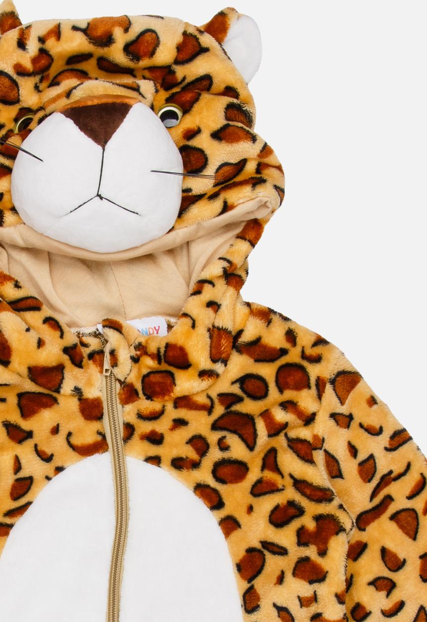 Pop Candy - Tiger Onesie Brown