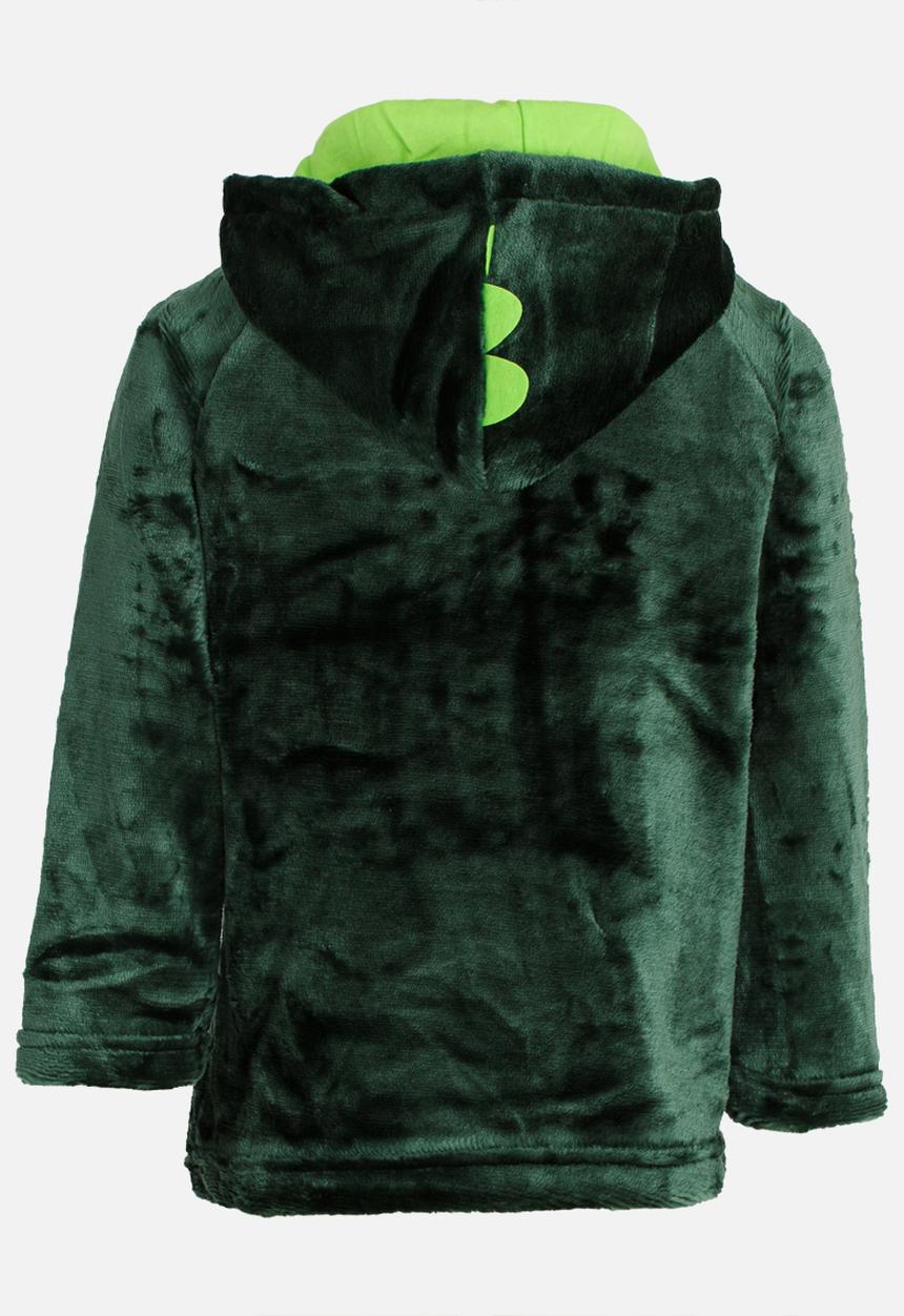 Pop Candy - Printed Hooded Jacket Green