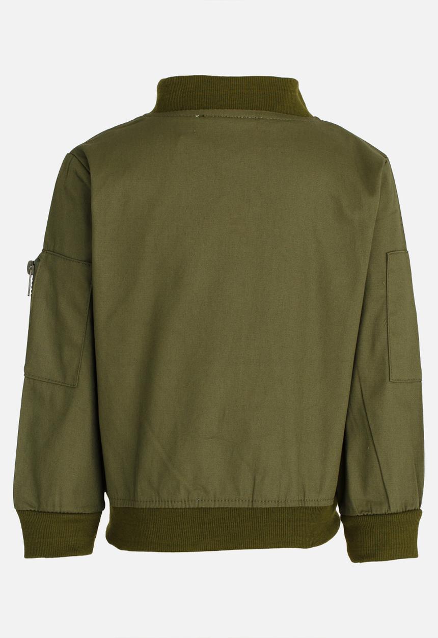 Pop Candy - Printed Jacket Dark Green