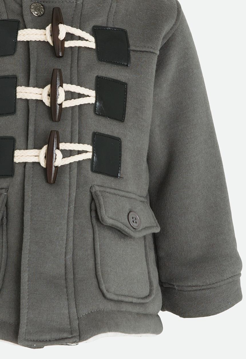 Pop Candy - Boys Hooded Jacket Grey