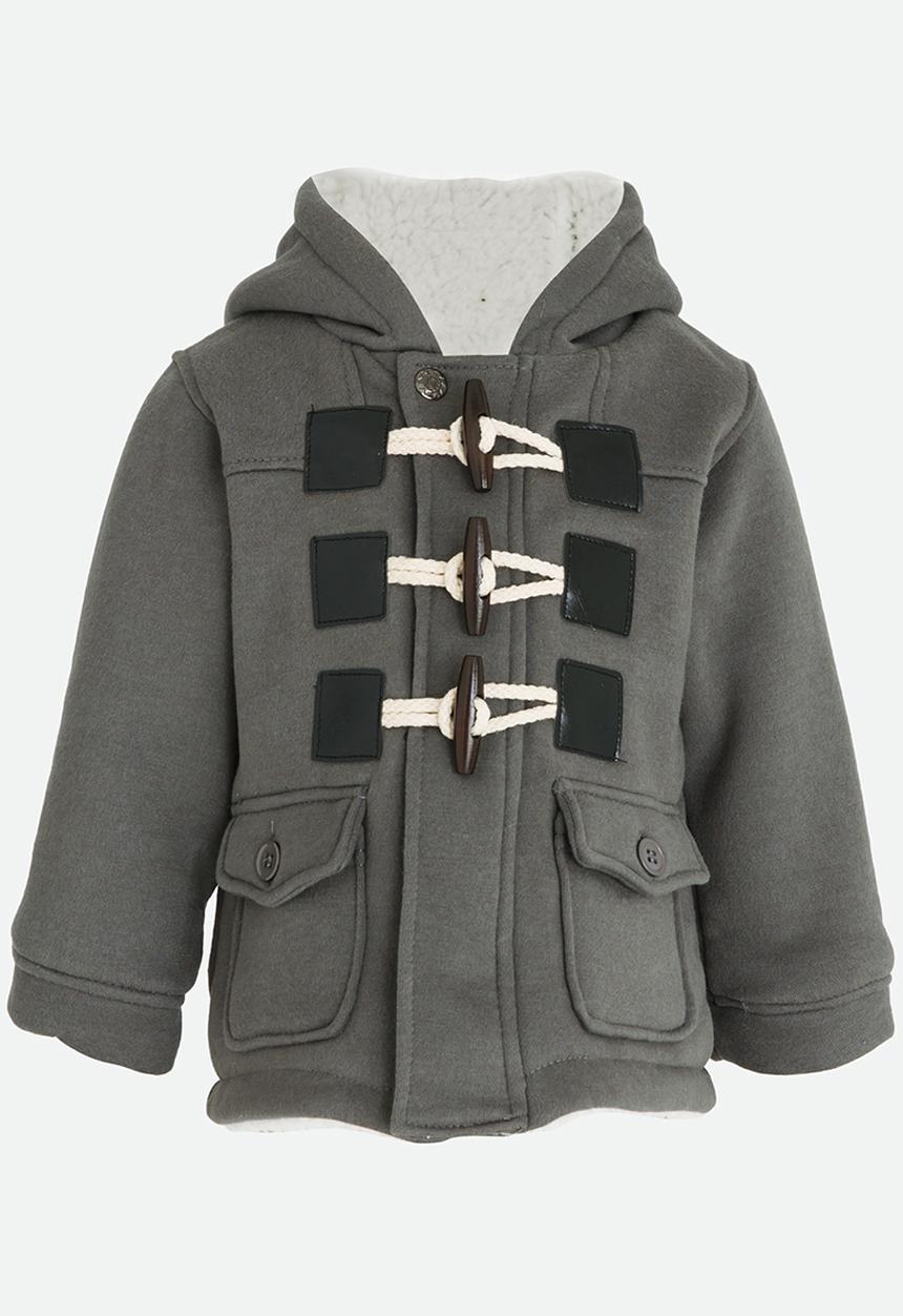 Pop Candy - Boys Hooded Jacket Grey