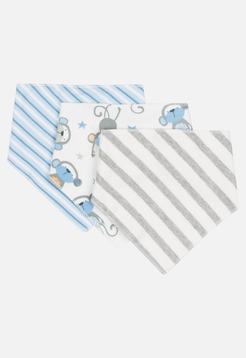 Pop Candy - Printed Bib Set Blue