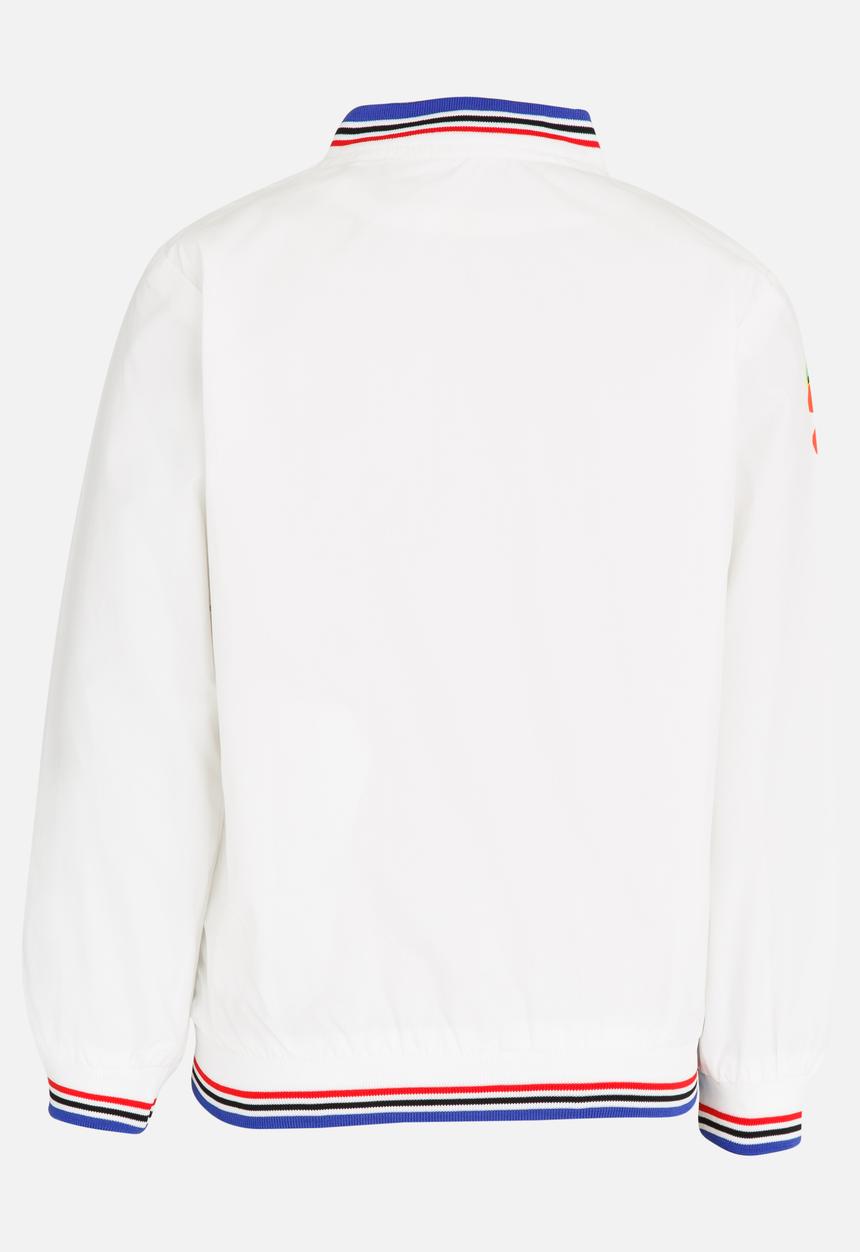 Pop Candy - Printed Long Sleeve Jacket White