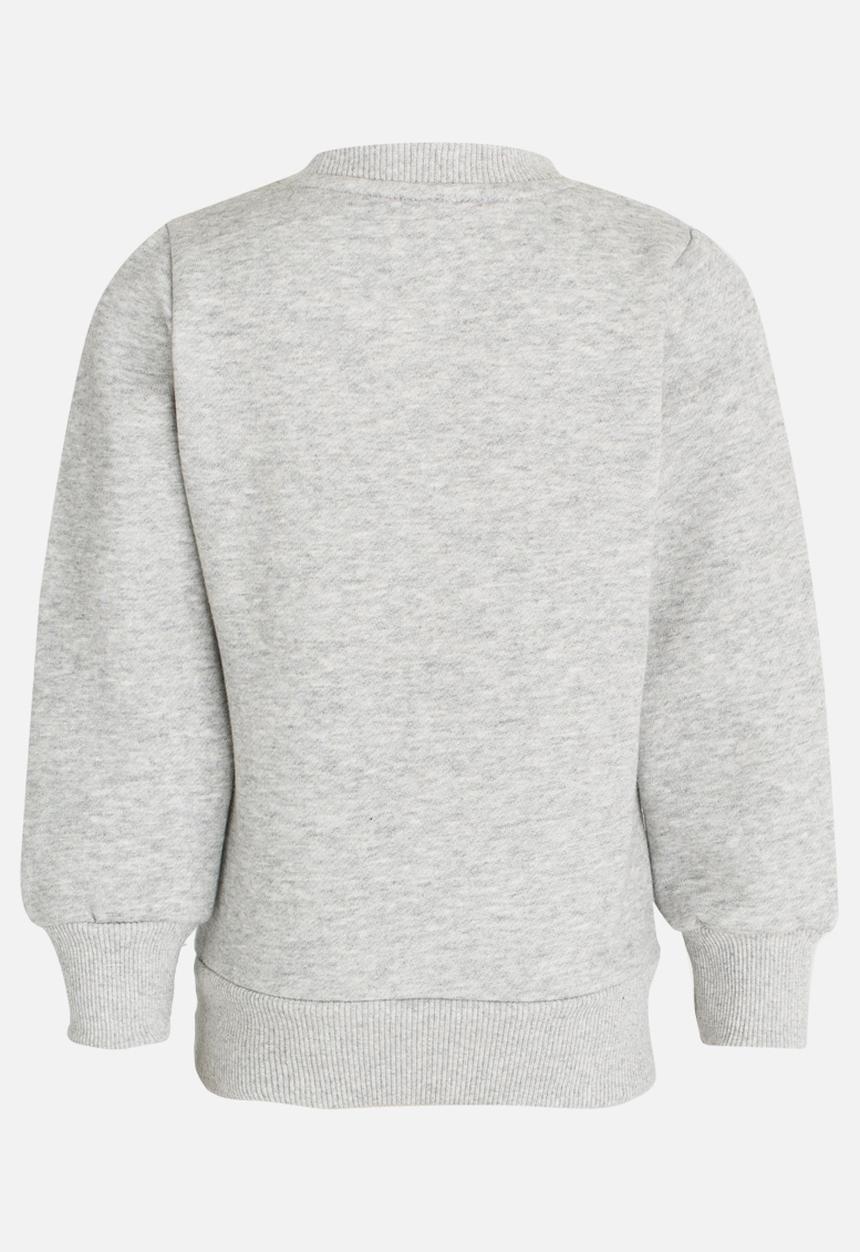 Pop Candy - Printed Sweat Top Grey