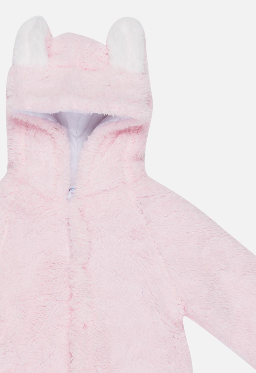 Pop Candy - Fluffy Onesie Pale Pink