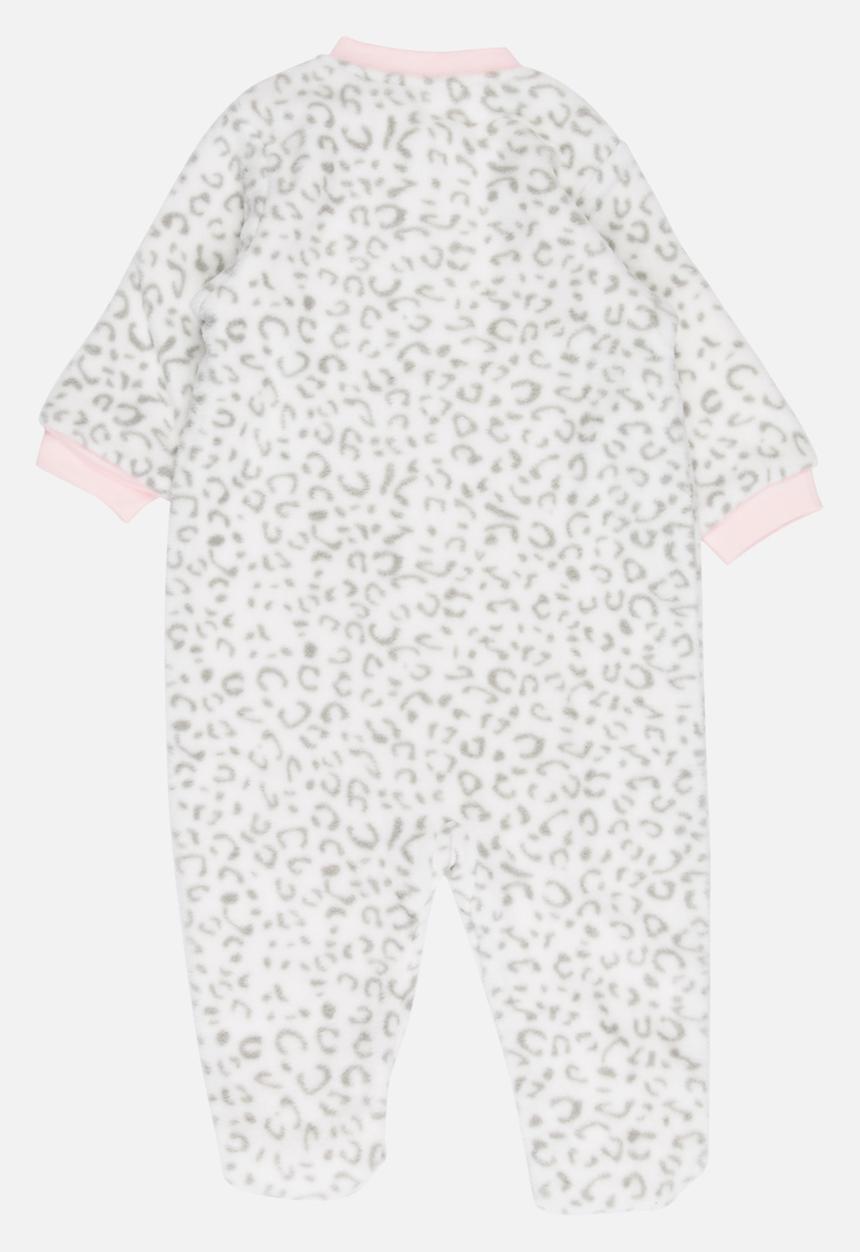 Pop Candy - Printed kitty bodysuit - white & pink 