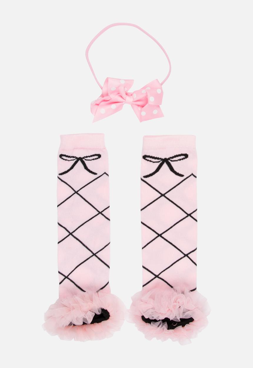 Pop Candy - 4 Piece Tutu Skirt Set Pale Pink