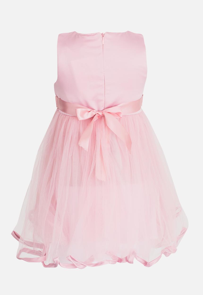Pop Candy - Printed Dress Mid Pink