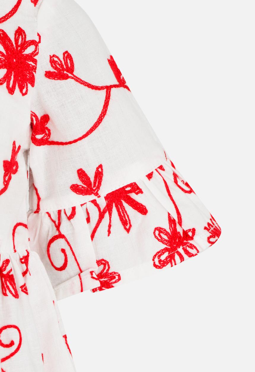 Pop Candy - Printed Dress White