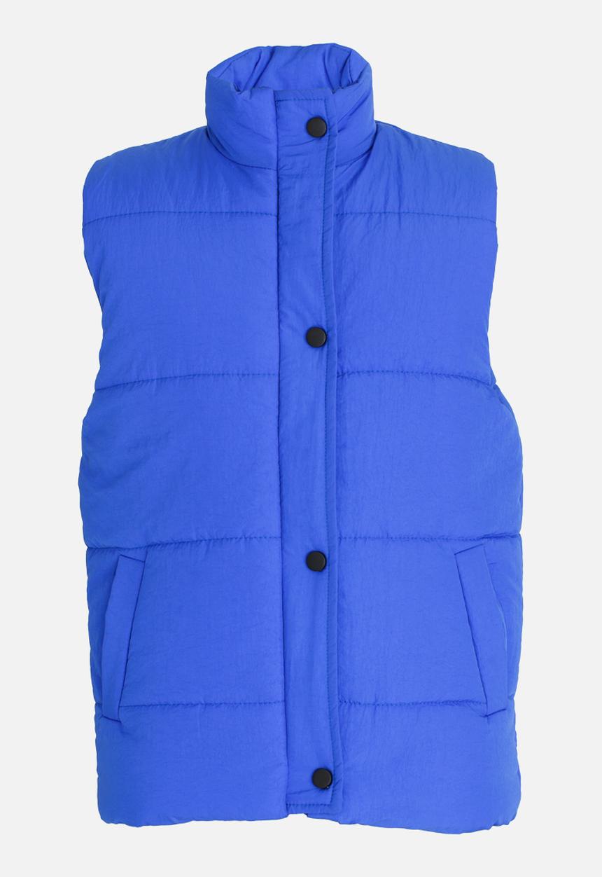 Pop Candy - Puffer Jacket Blue