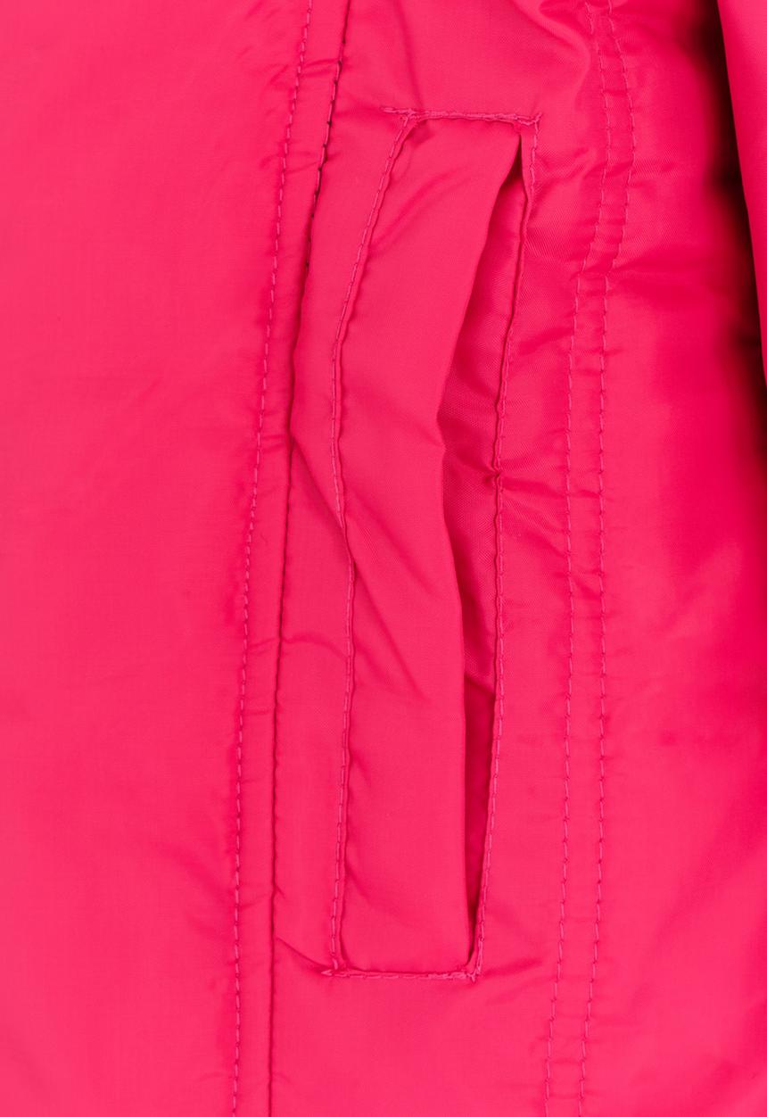 Pop Candy - Zip Through Hooded Jacket Mid Pink