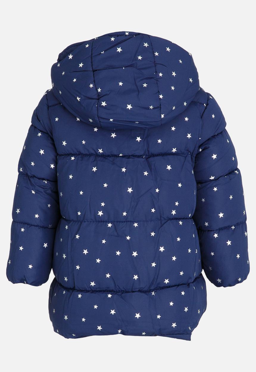 Pop Candy - Boys Hooded Puffer Jacket Navy