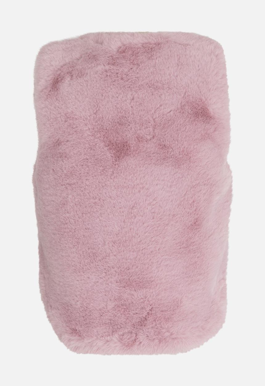 Pop Candy - Fur Gilet Coat Pale Purple