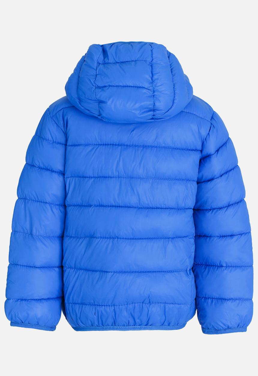 Pop Candy - Puffer Hoodie Jacket Blue