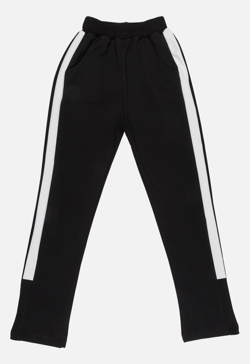 Pop Candy - Racing Stripe Pants Black