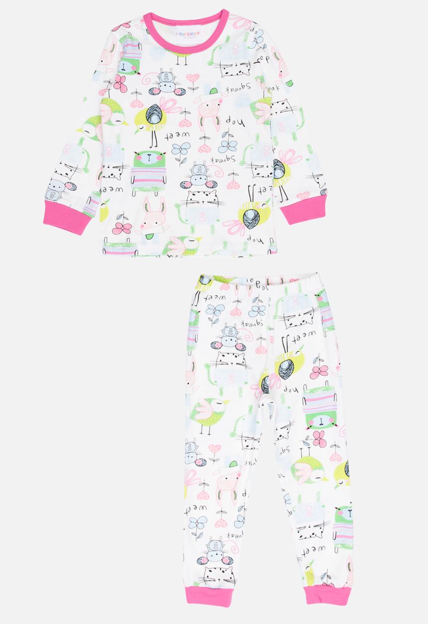Pop Candy - Printed Pj Set Multi-colour