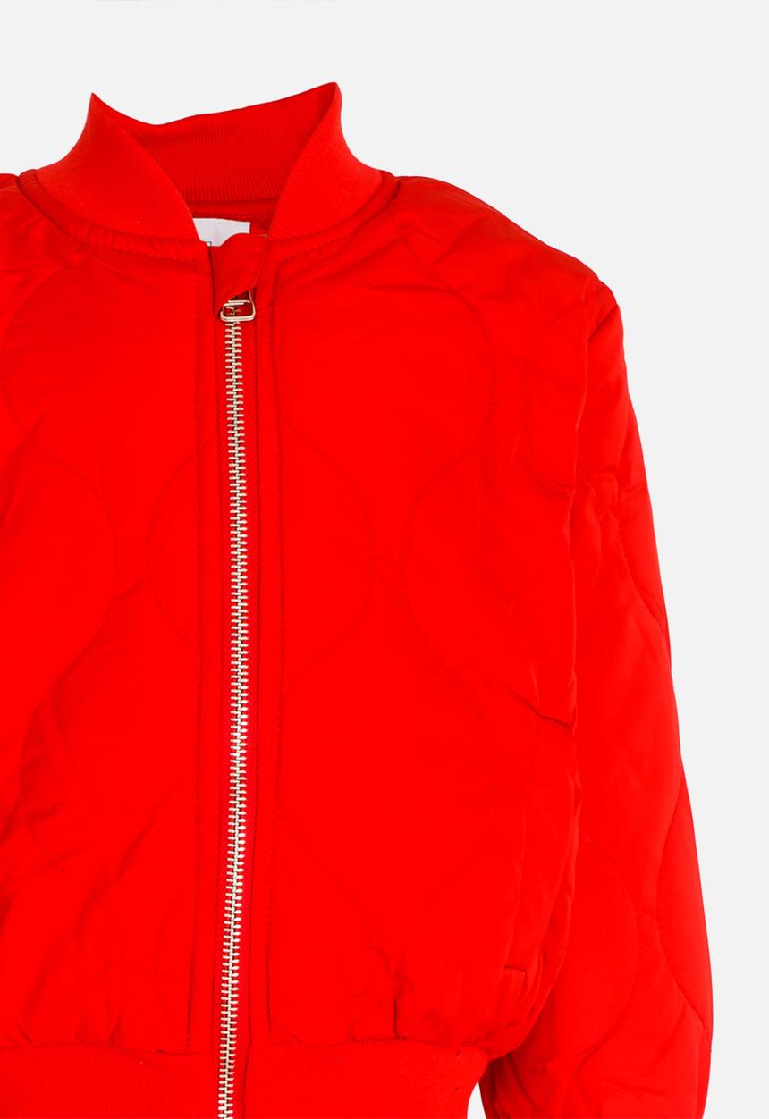 Pop Candy - Boys Quilted Puffer Jacket Red