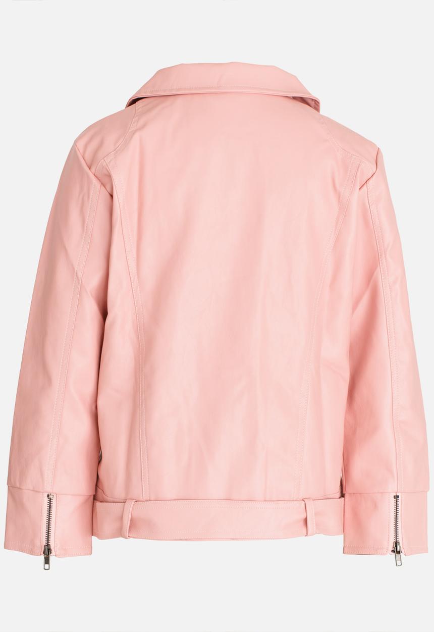 Pop Candy - Girls Biker Jacket Mid Pink