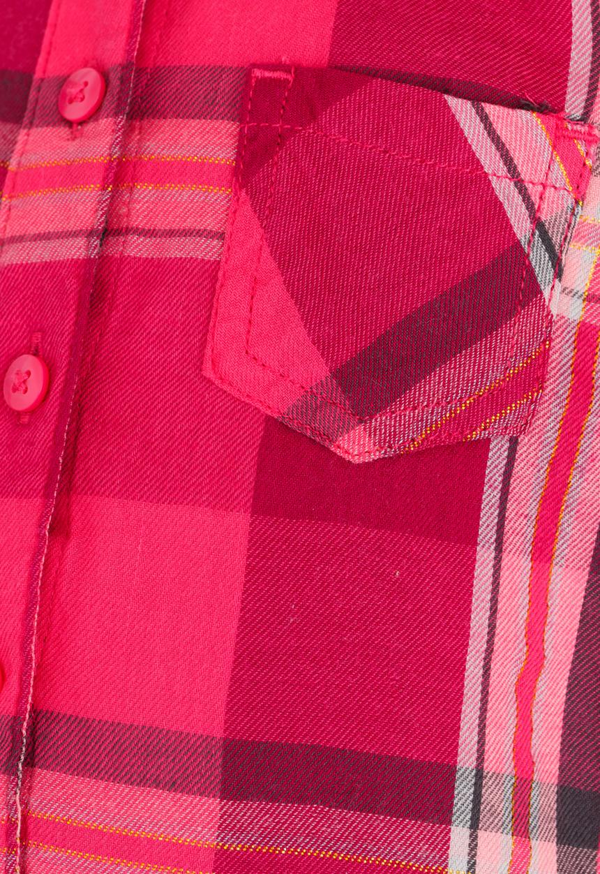 Pop Candy - Check Shirt Mid Pink