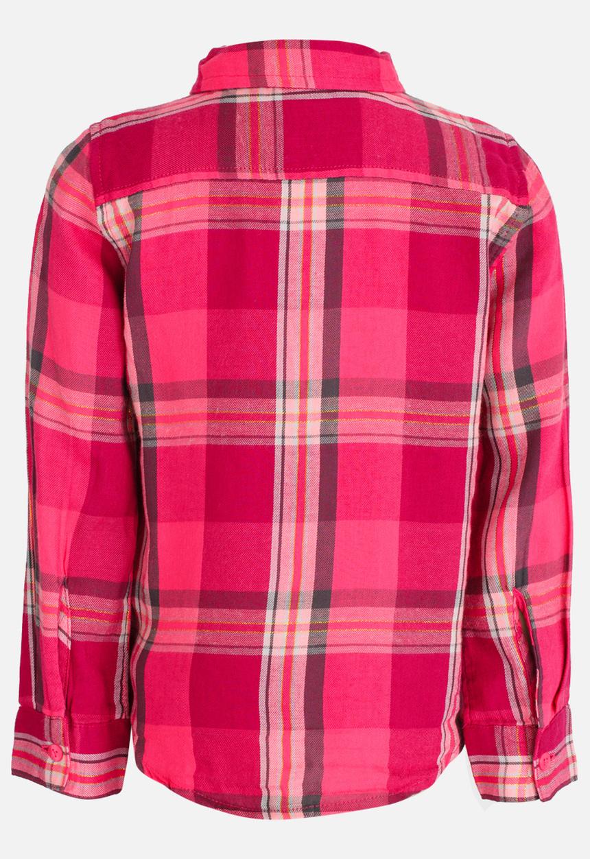 Pop Candy - Check Shirt Mid Pink
