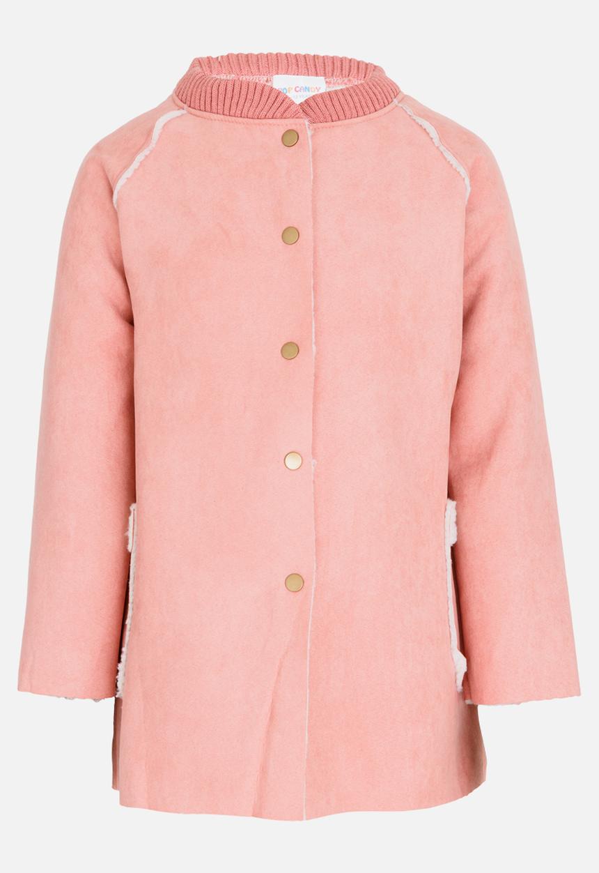 Pop Candy - Girls Long Jacket Mid Pink