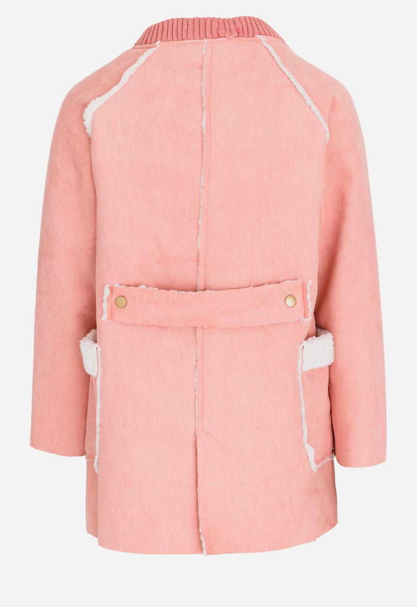 Pop Candy - Girls Long Jacket Mid Pink