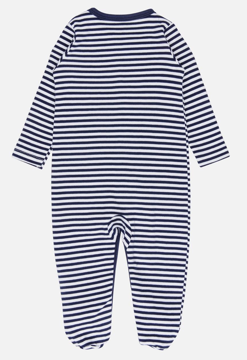 Pop Candy - Printed Sleepsuit Navy