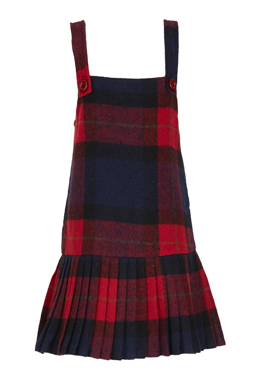 Pop Candy - Pinafore Dress Multi-colour