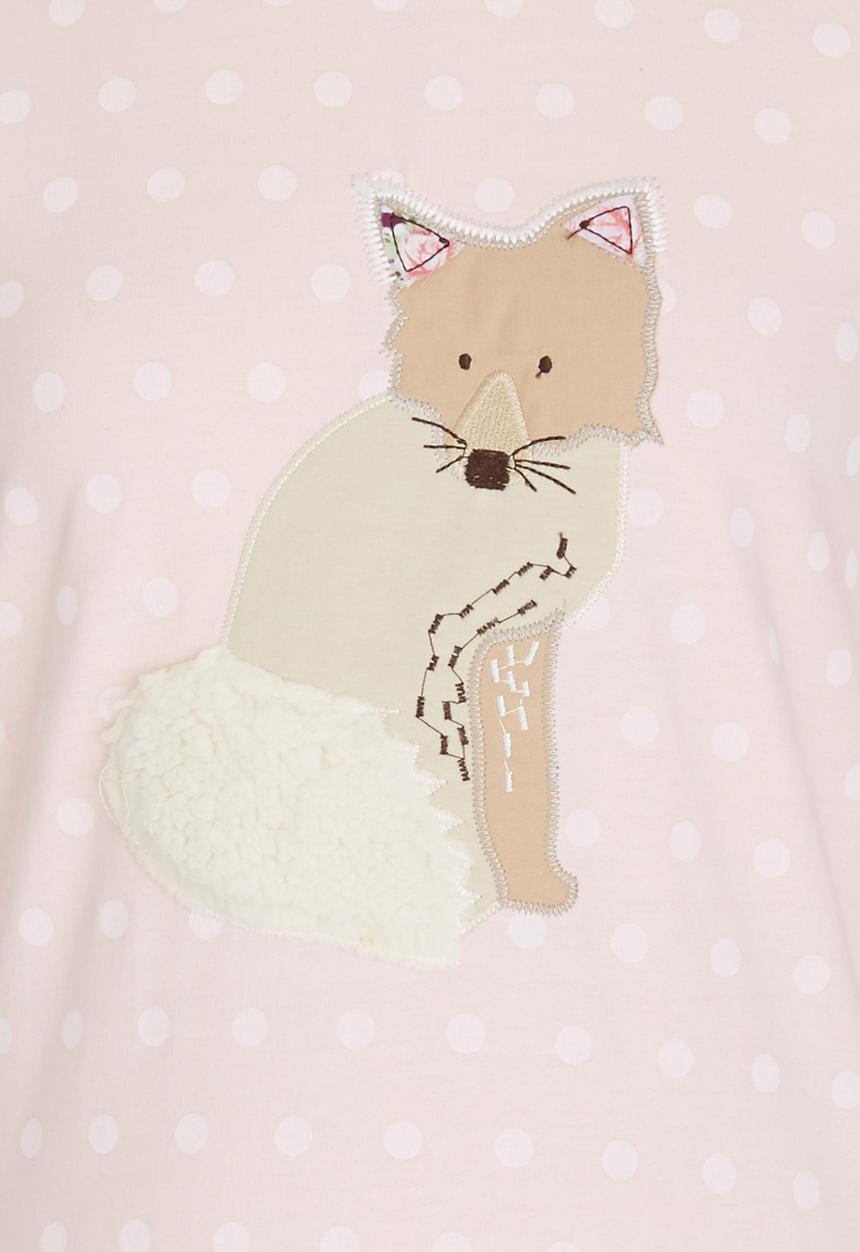 Pop Candy - Applique Sweater Pale Pink