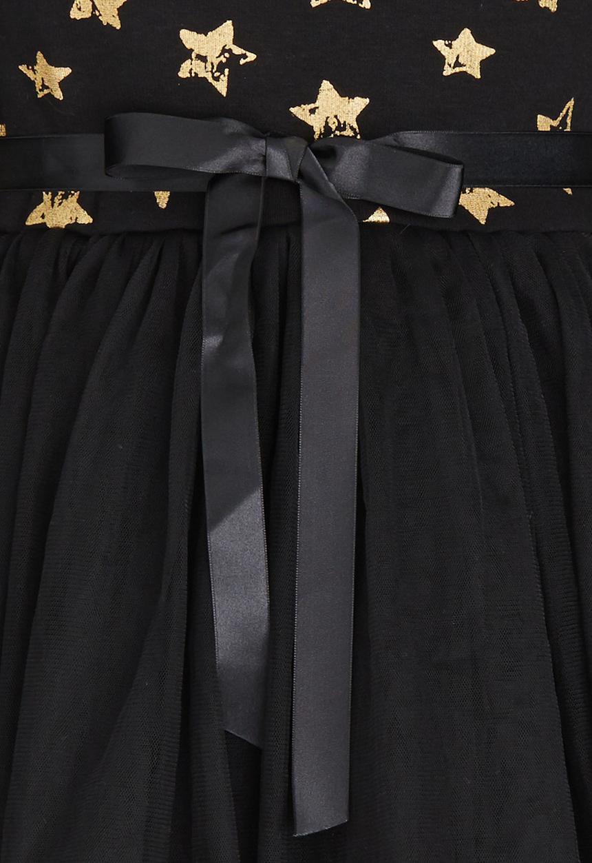 Pop Candy - Combo Dress Black