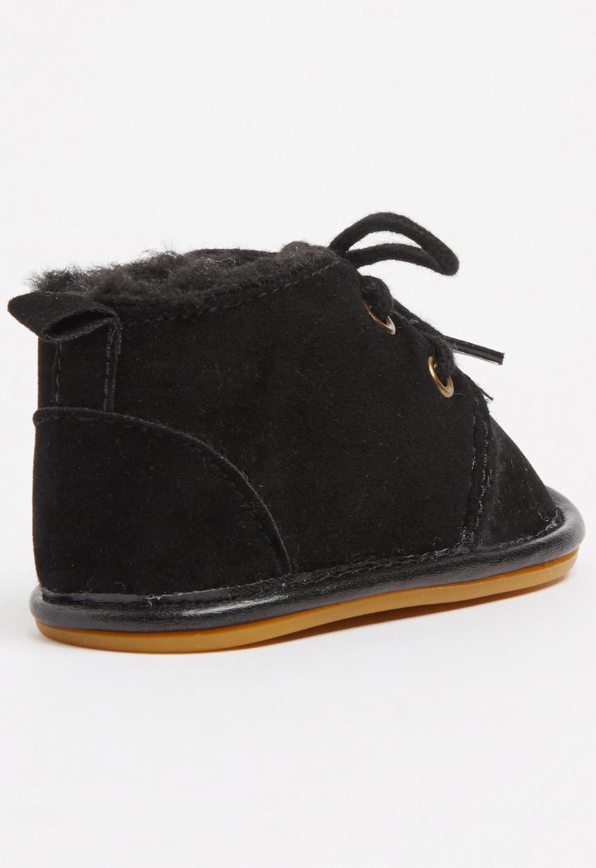 Pop Candy - Lace Ups Boots Black