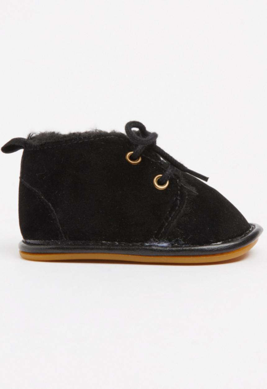 Pop Candy - Lace Ups Boots Black