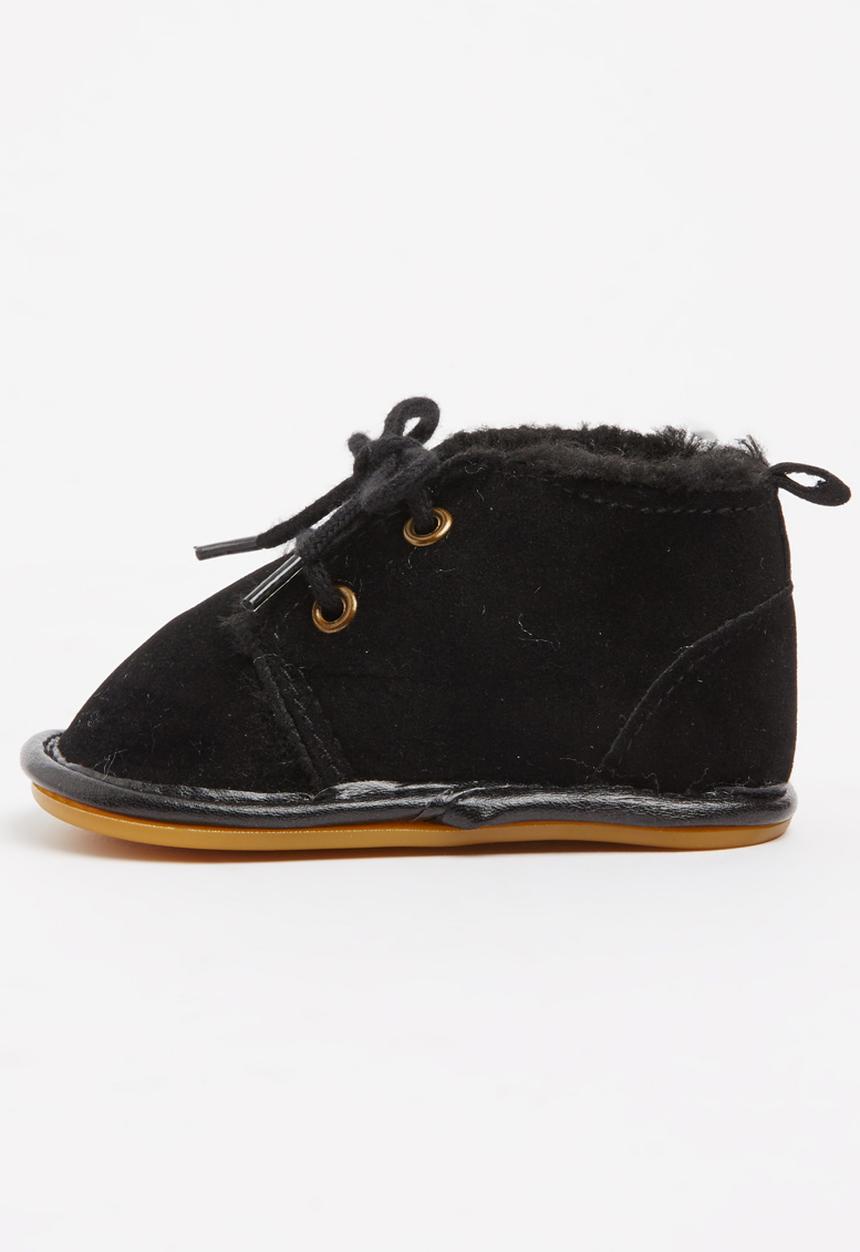 Pop Candy - Lace Ups Boots Black