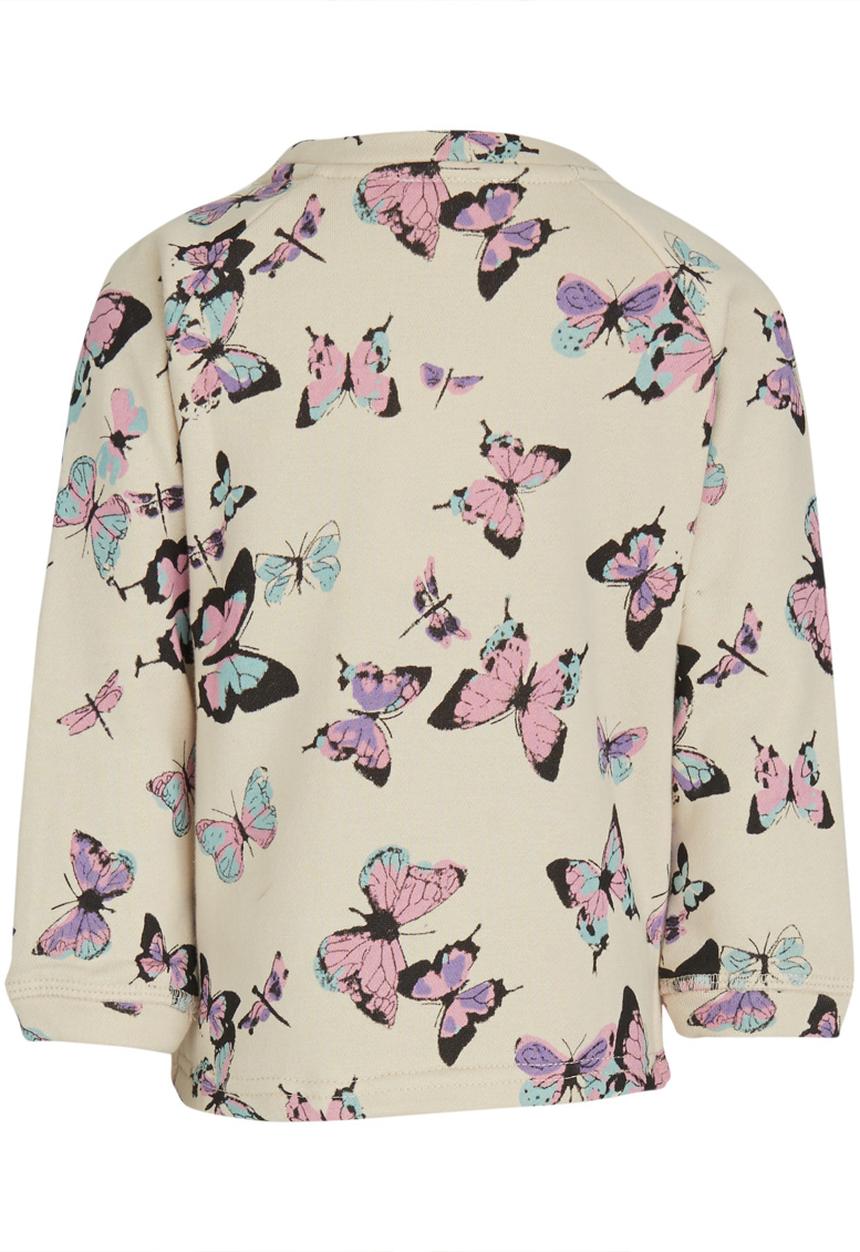 Pop Candy - Printed Butterfly Sweater Multi-colour