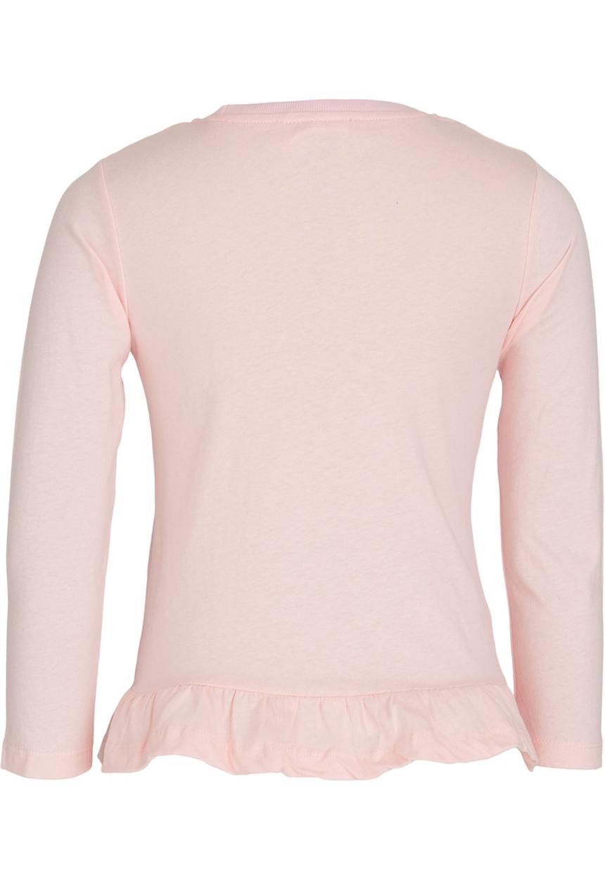 Pop Candy - Bunny Peplum Tee Mid Pink