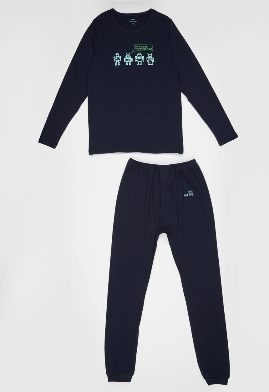 Pop Candy - PJ Set Navy