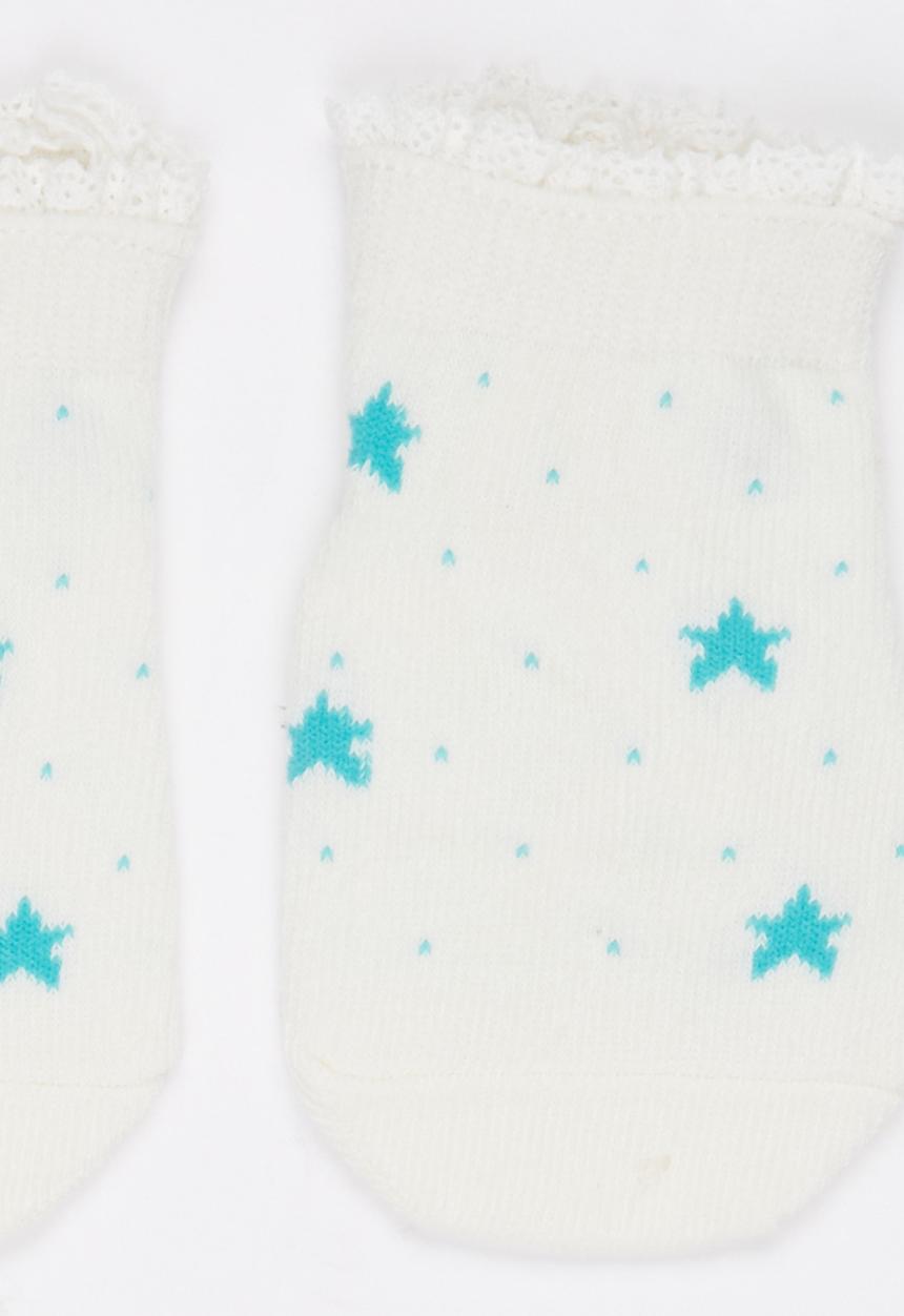 Pop Candy - Ankle Sock Off White
