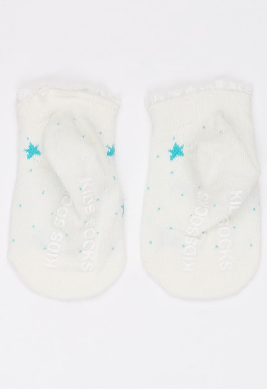 Pop Candy - Ankle Sock Off White