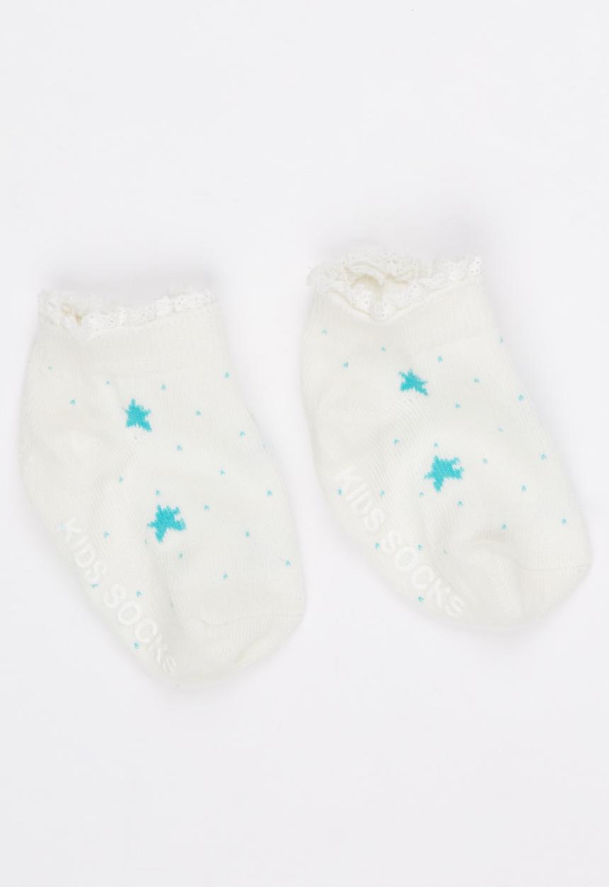 Pop Candy - Ankle Sock Off White