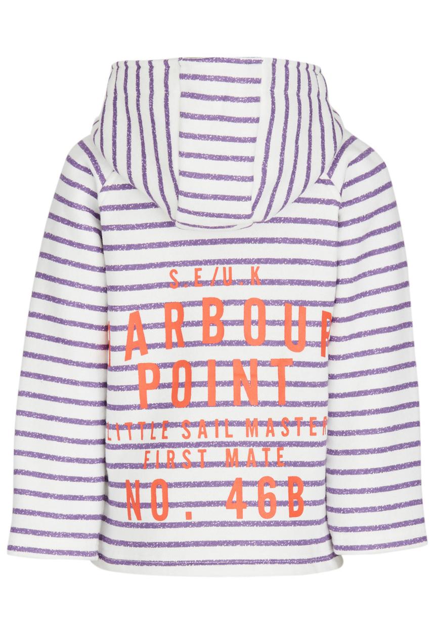 Pop Candy - Printed Hoodie Mid Purple