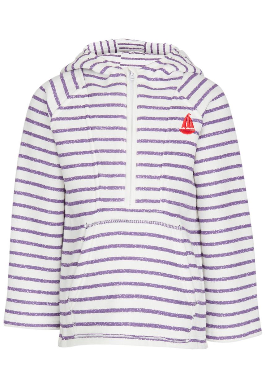 Pop Candy - Printed Hoodie Mid Purple