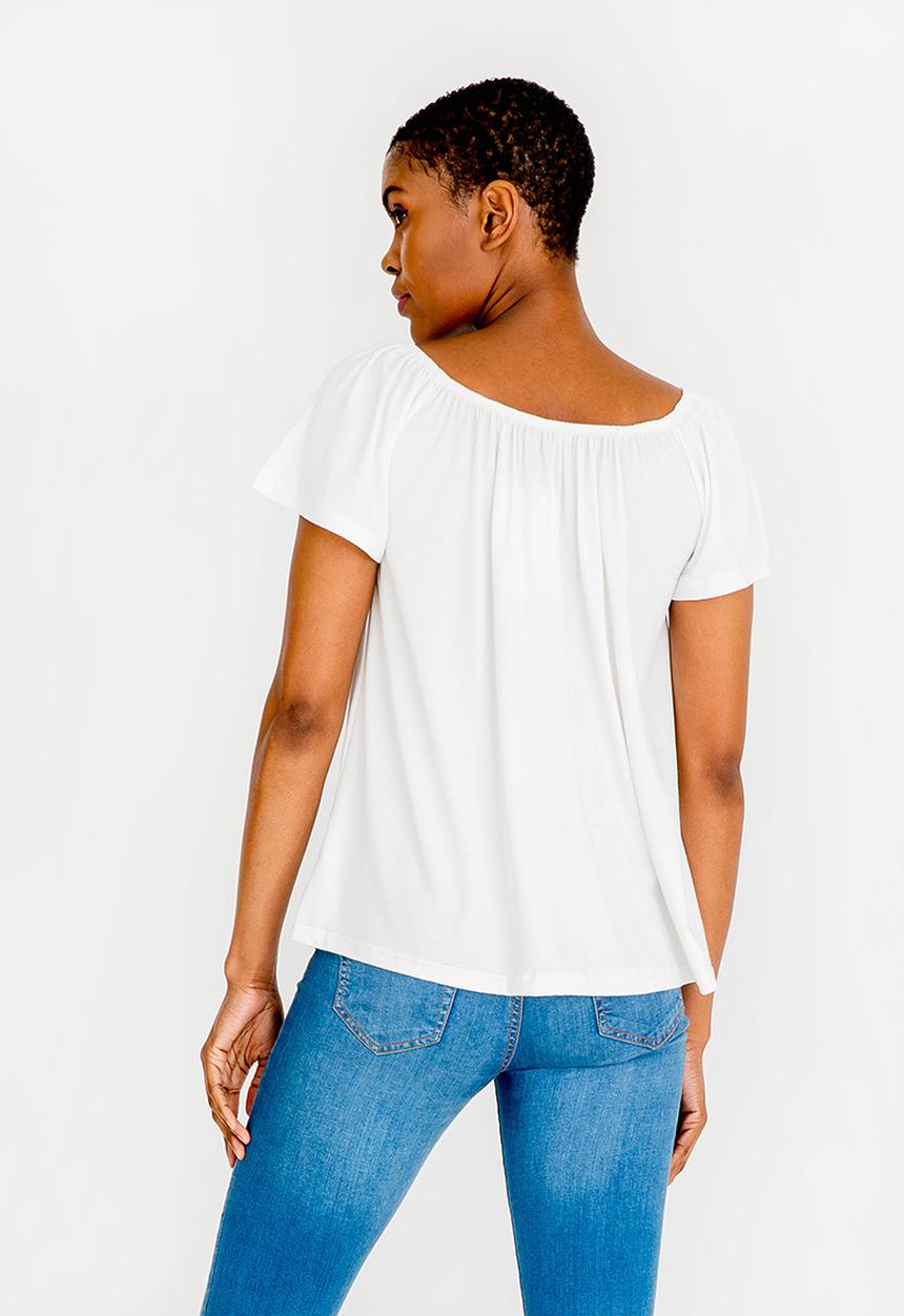 edit - Swing top - white 