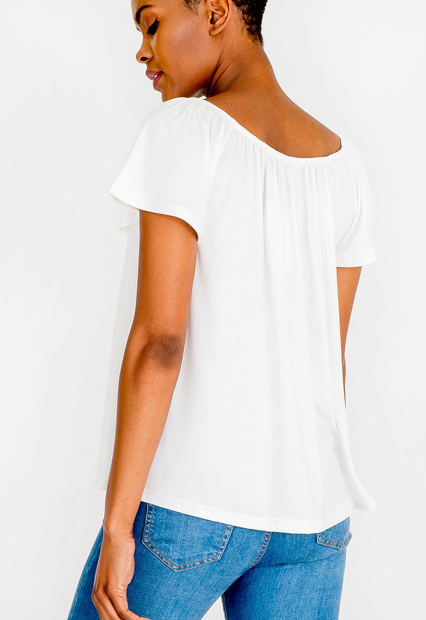 edit - Swing top - white 