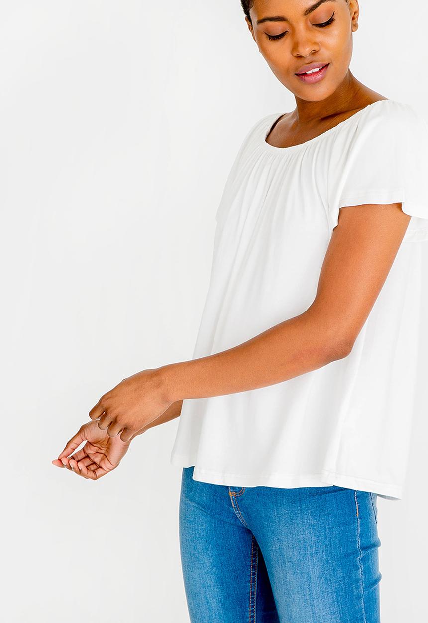 edit - Swing top - white 